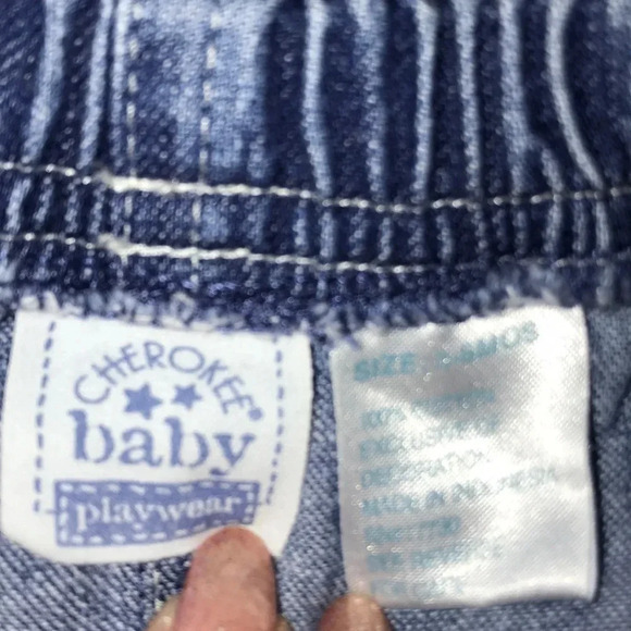 CHEROKEE Baby playwear shorts elastic waistband 2 pockets size 3 to 6 months - Picture 4 of 7